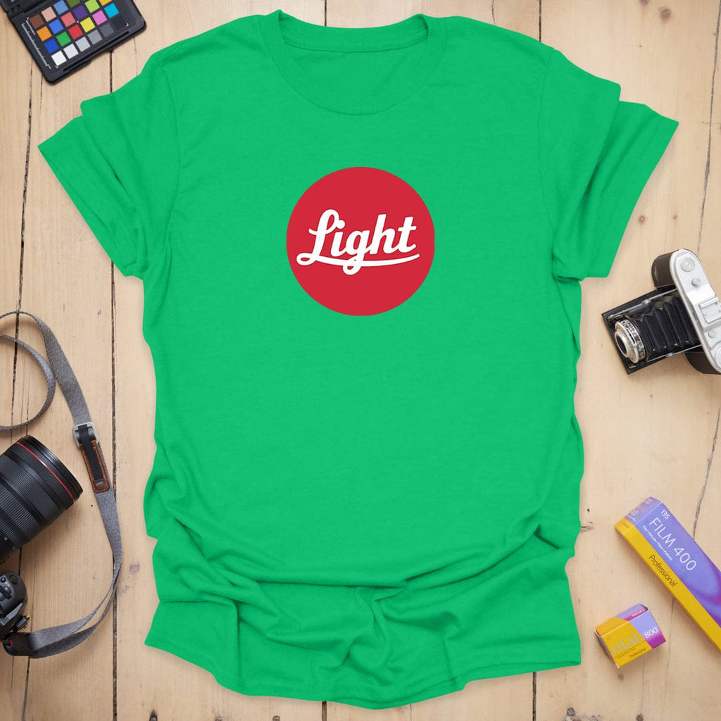 T-Shirt With Light Logo For Photography Fans
