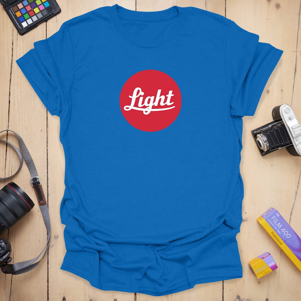 T-Shirt With Light Logo For Photography Fans