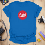 T-Shirt With Light Logo For Photography Fans