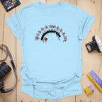 T-Shirt With Retro Light Meter Photography Design