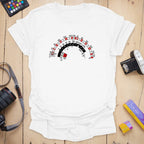 T-Shirt With Retro Light Meter Photography Design