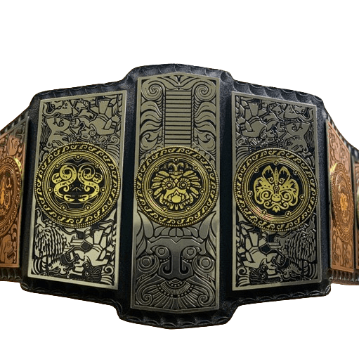 LUCHA Underground Gift of the God Championship Title Belt