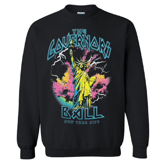 Lady Liberty Crewneck Pullover Sweatshirt