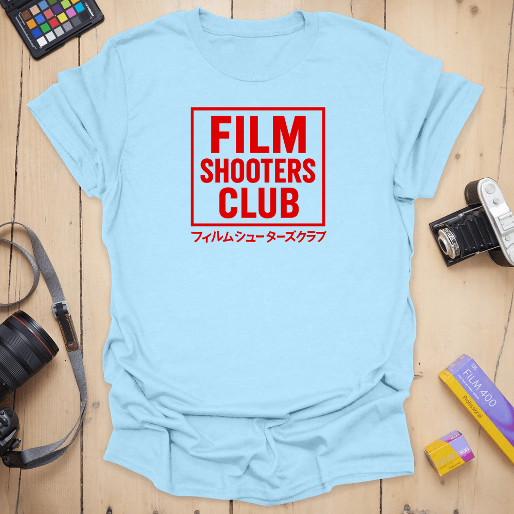 Dark Tee - Light Blue