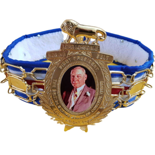 Lord Lonsdale Lightweight Boxing Championship First President Belt