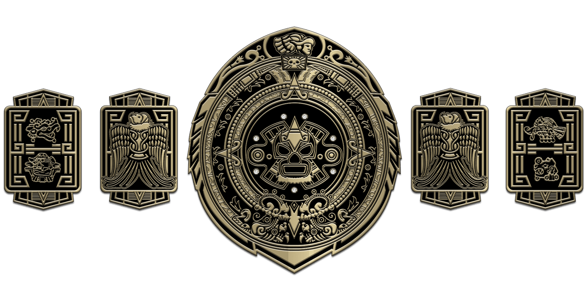 Custom Championship Belt With Personalized Logo Design