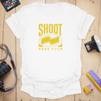 T-Shirt With Vintage Film Strip Photography Design