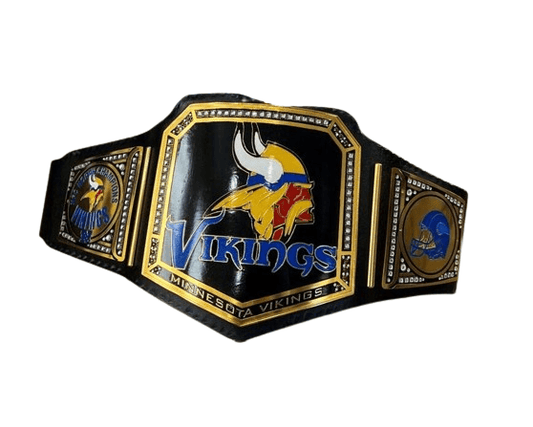 MINNESOTE VIKINGS NFL Championship Wrestling Belt