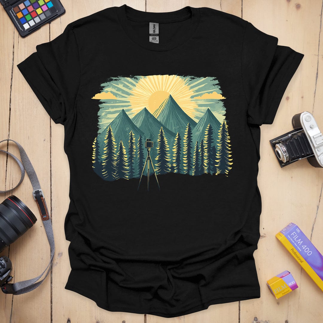 T-Shirt for Mountain Photography Enthusiasts