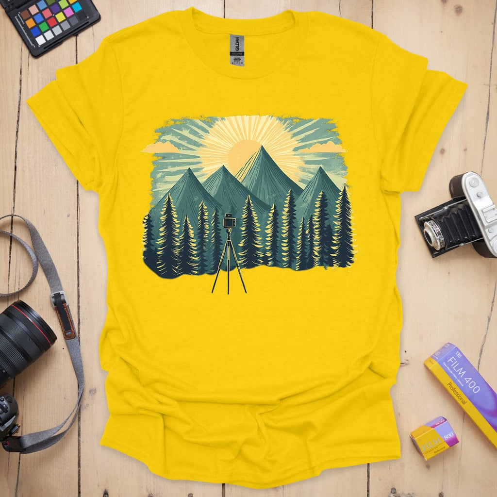T-Shirt for Mountain Photography Enthusiasts