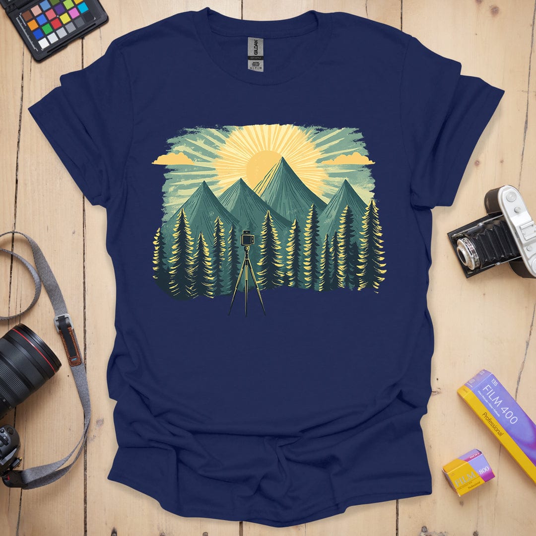 T-Shirt for Mountain Photography Enthusiasts