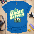 T-Shirt Make Magic Happen Camera Photography Design