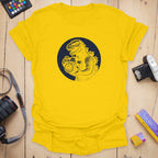 T-Shirt With Kaiju Photographer Vintage Camera Graphic
