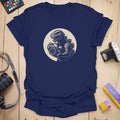 T-Shirt With Kaiju Photographer Vintage Camera Graphic
