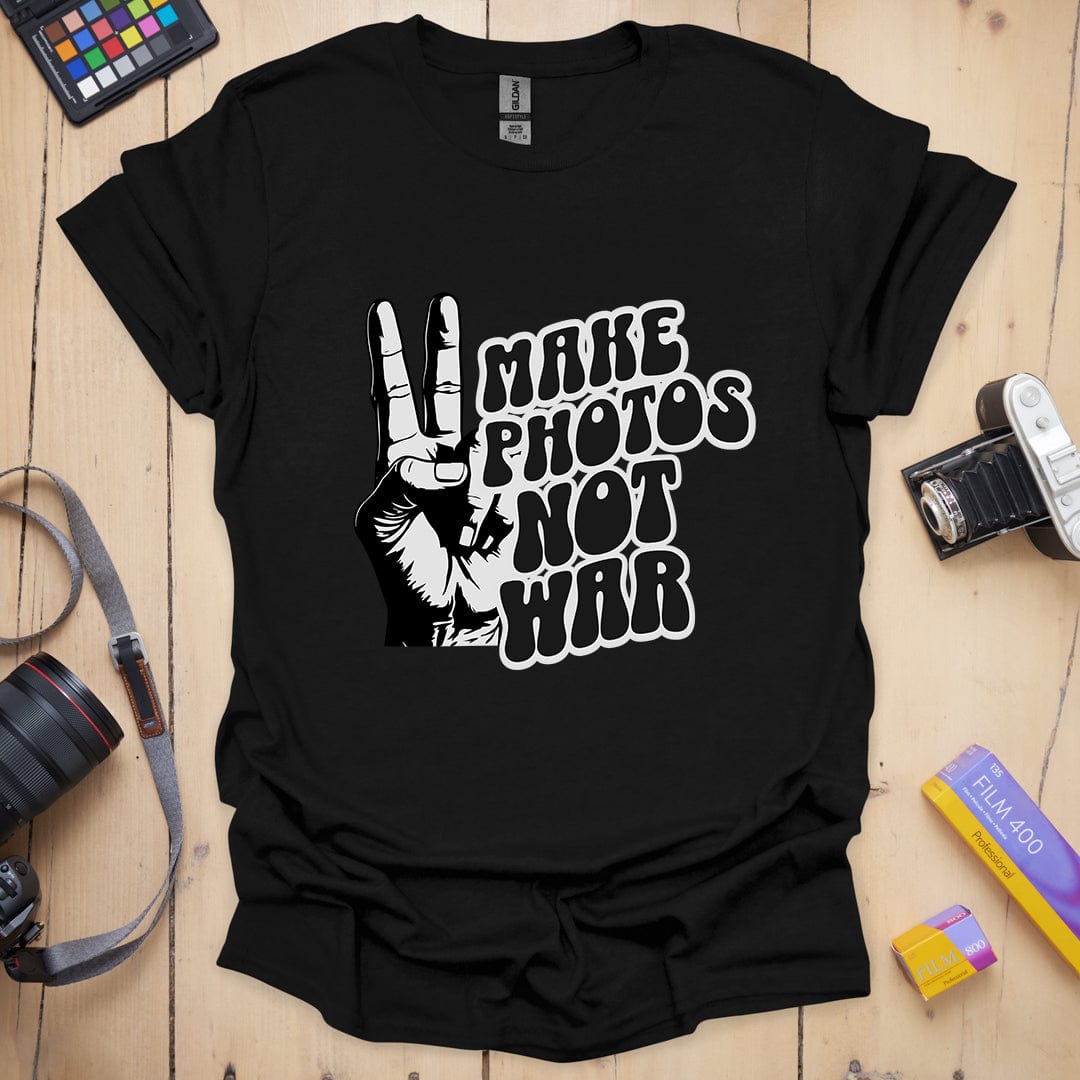 T-Shirt With Peace Sign for Photographers