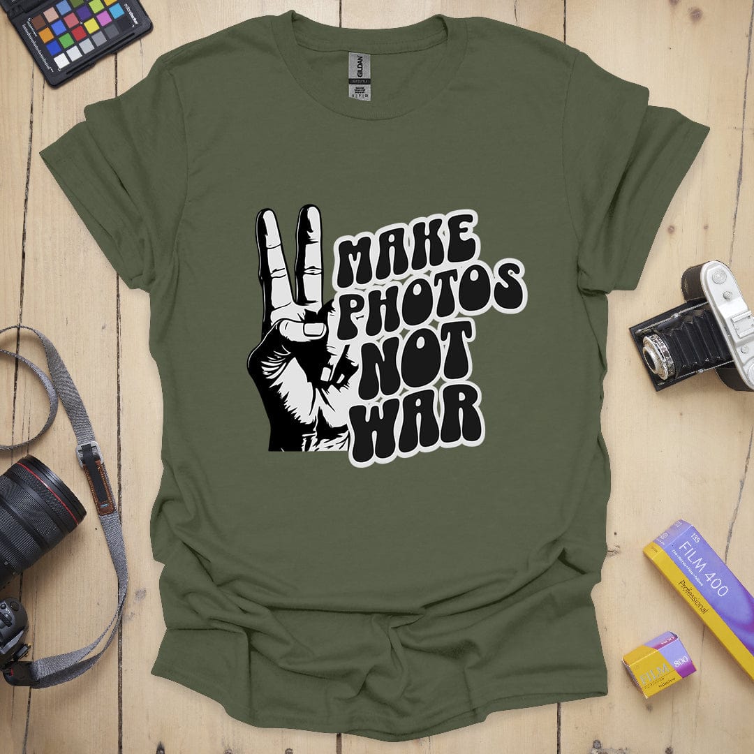 T-Shirt With Peace Sign for Photographers
