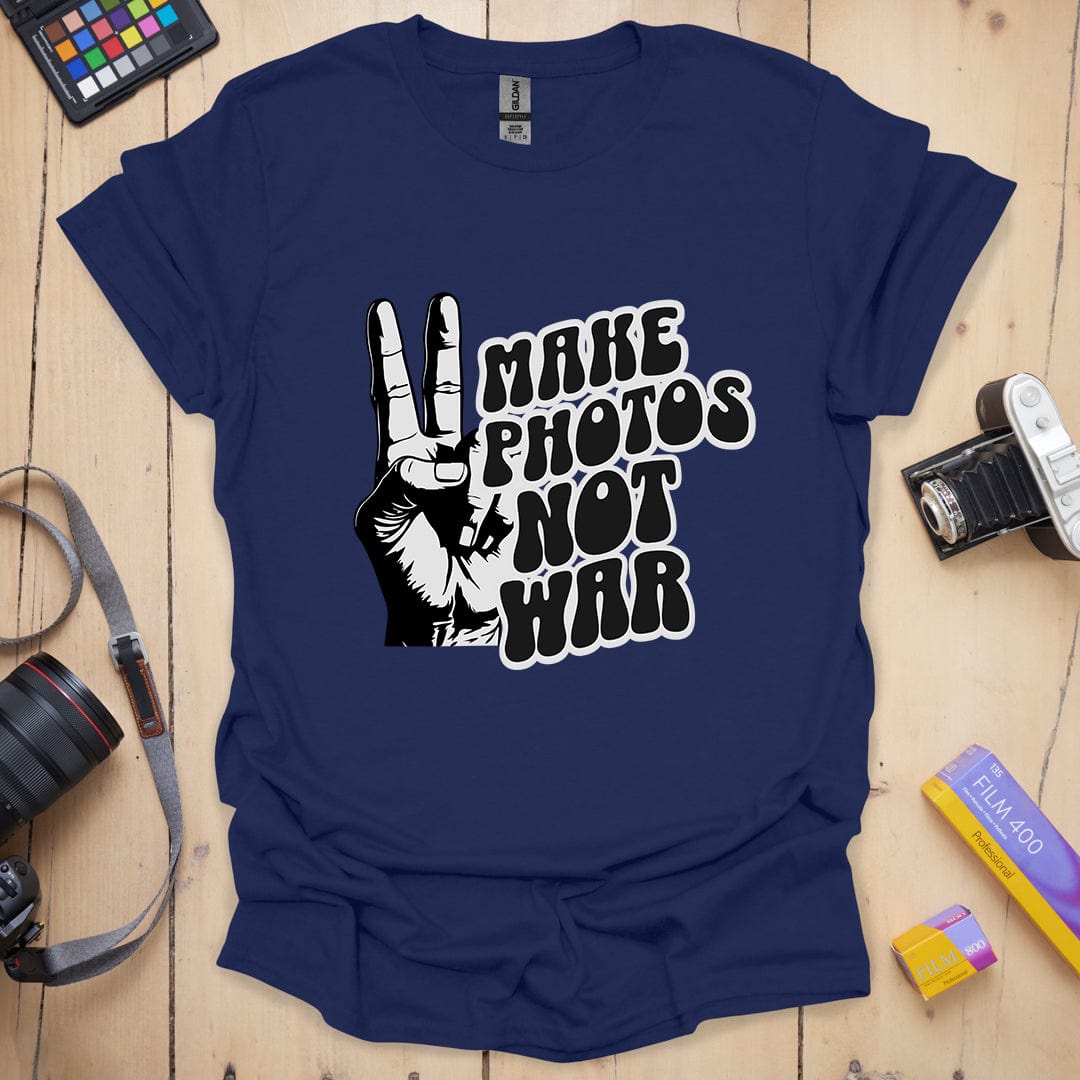 T-Shirt With Peace Sign for Photographers