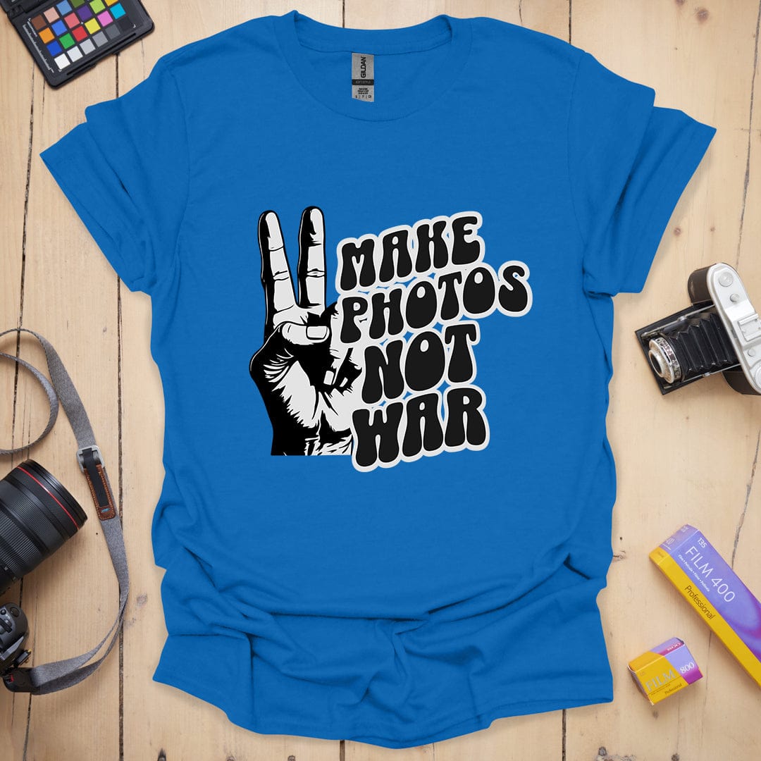 T-Shirt With Peace Sign for Photographers