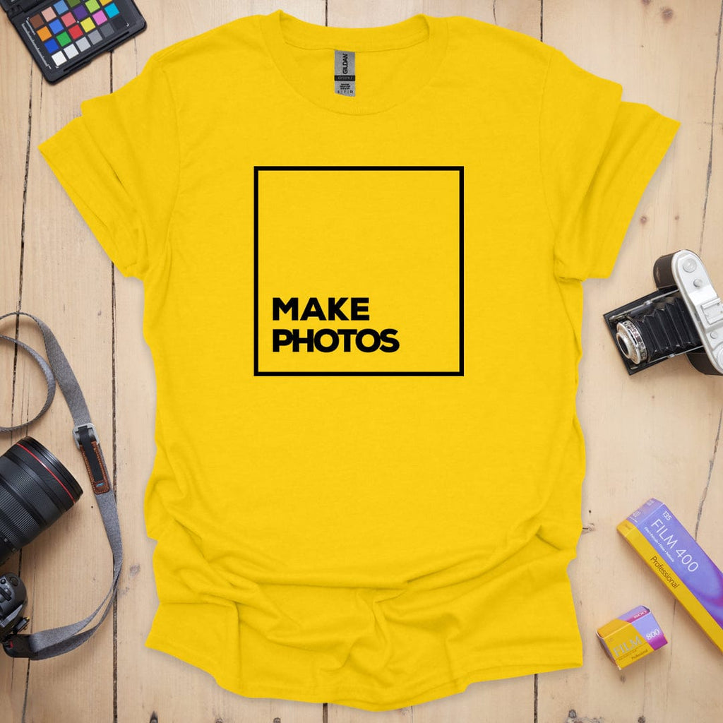 T-Shirt for Photo Makers With a Creative Camera-Inspired Design
