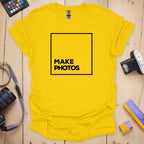 T-Shirt for Photo Makers With a Creative Camera-Inspired Design