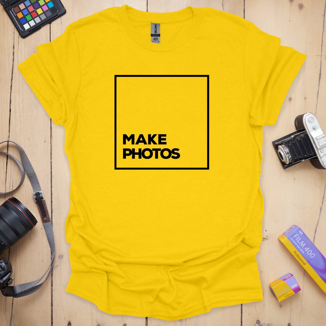 T-Shirt for Photo Makers With a Creative Camera-Inspired Design