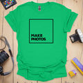 T-Shirt for Photo Makers With a Creative Camera-Inspired Design