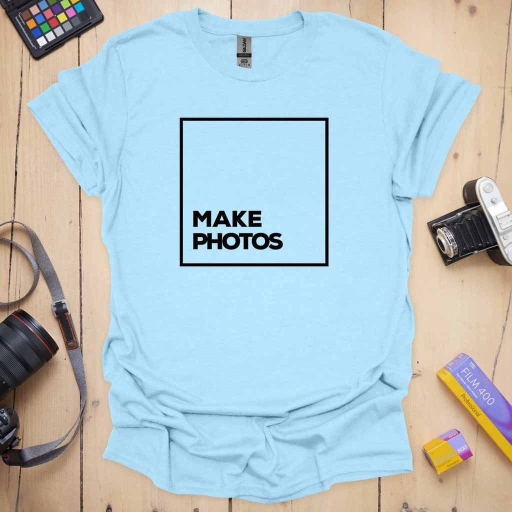 T-Shirt for Photo Makers With a Creative Camera-Inspired Design