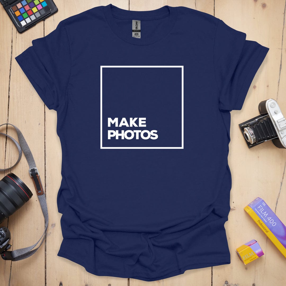 T-Shirt for Photo Makers With a Creative Camera-Inspired Design