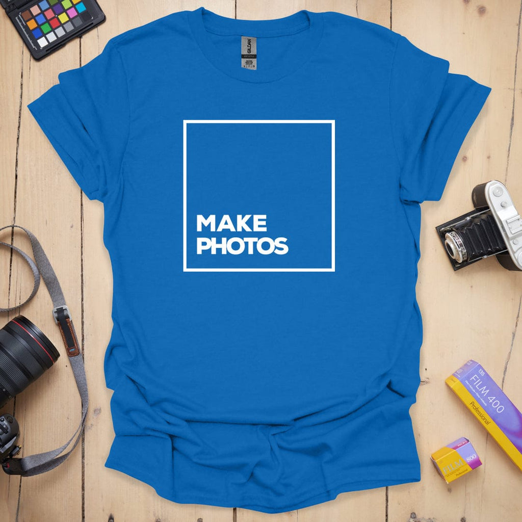 T-Shirt for Photo Makers With a Creative Camera-Inspired Design