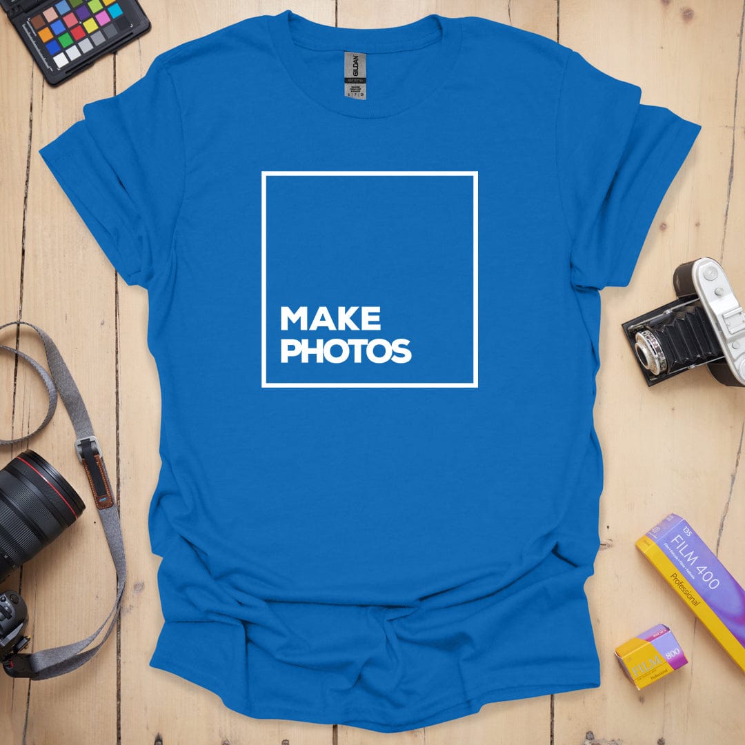 T-Shirt for Photo Makers With a Creative Camera-Inspired Design