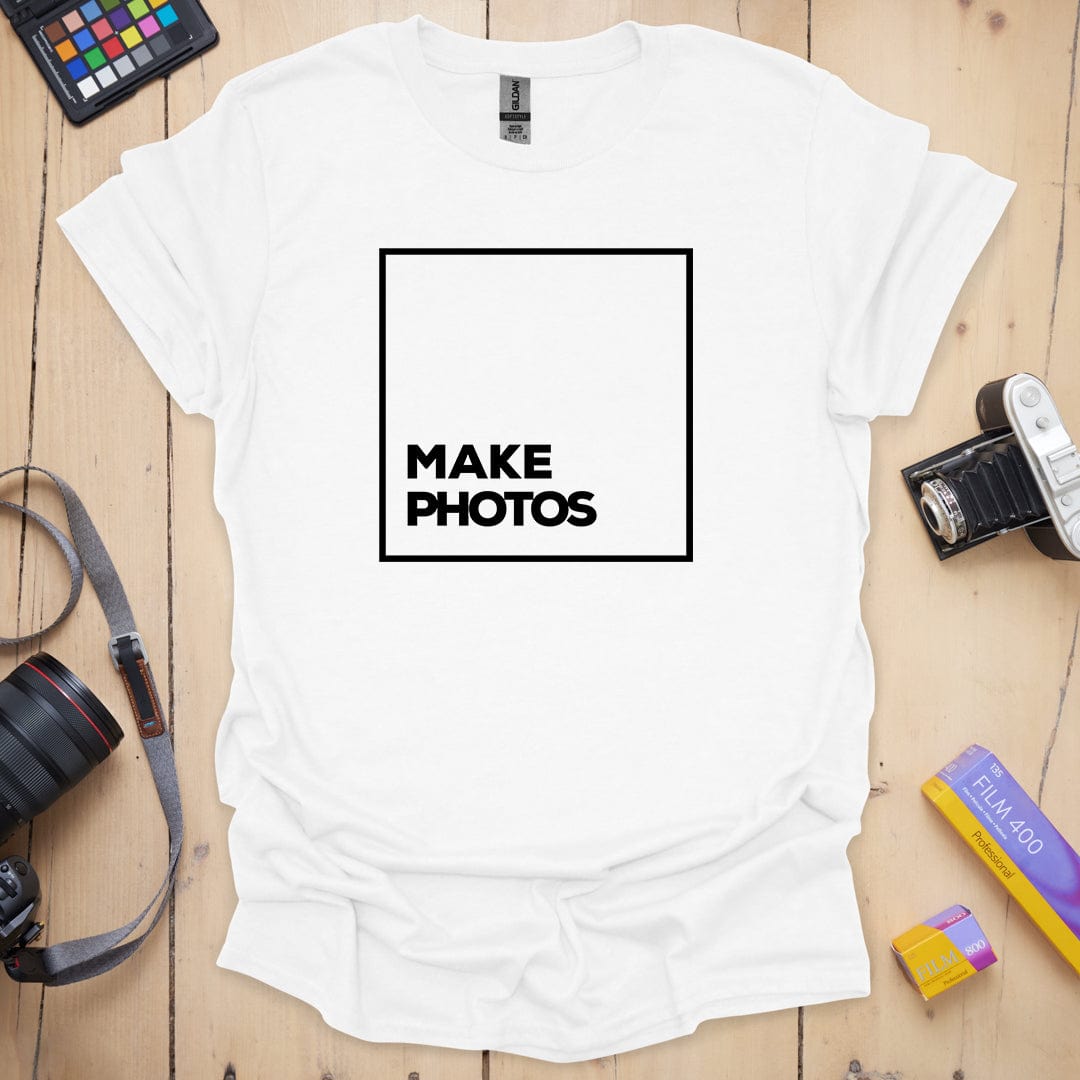 T-Shirt for Photo Makers With a Creative Camera-Inspired Design
