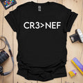 T-Shirt for Canon Shooters Who Love CR3 to NEF
