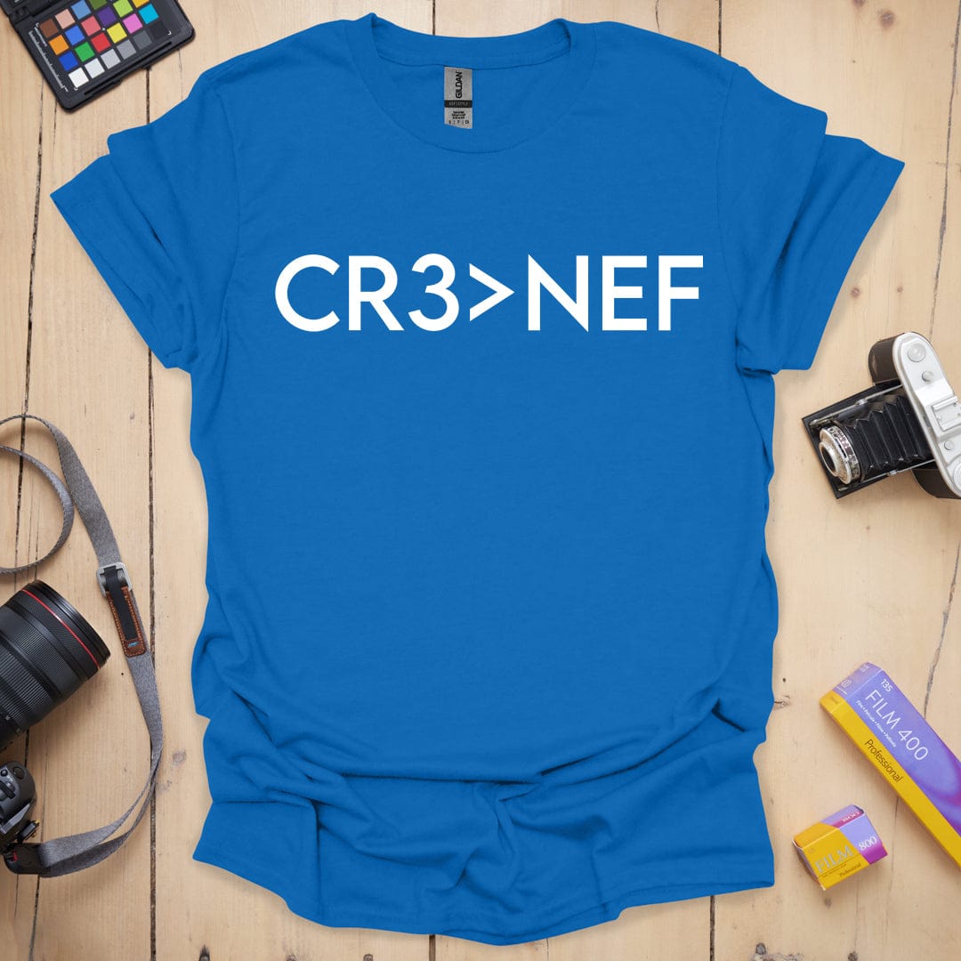 T-Shirt for Canon Shooters Who Love CR3 to NEF