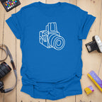 T-Shirt With 503CW Camera Line Art