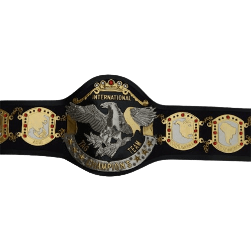 NWA International Wrestling Tag Team Championship Belt
