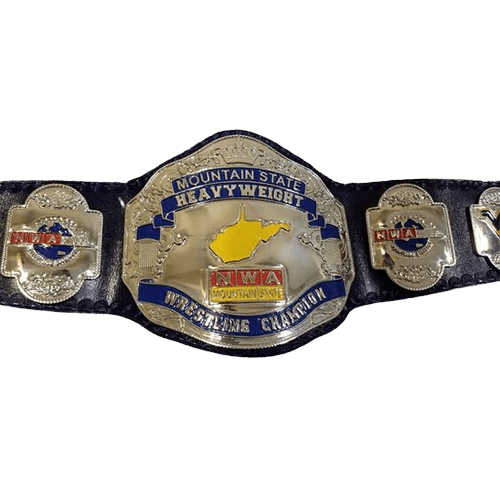 NWA Mountain State Heavyweight Championship Belt Scotty McKeever