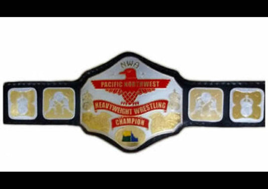 NWA Pacific Northwest Heavyweight Wrestling Champion Title Belt