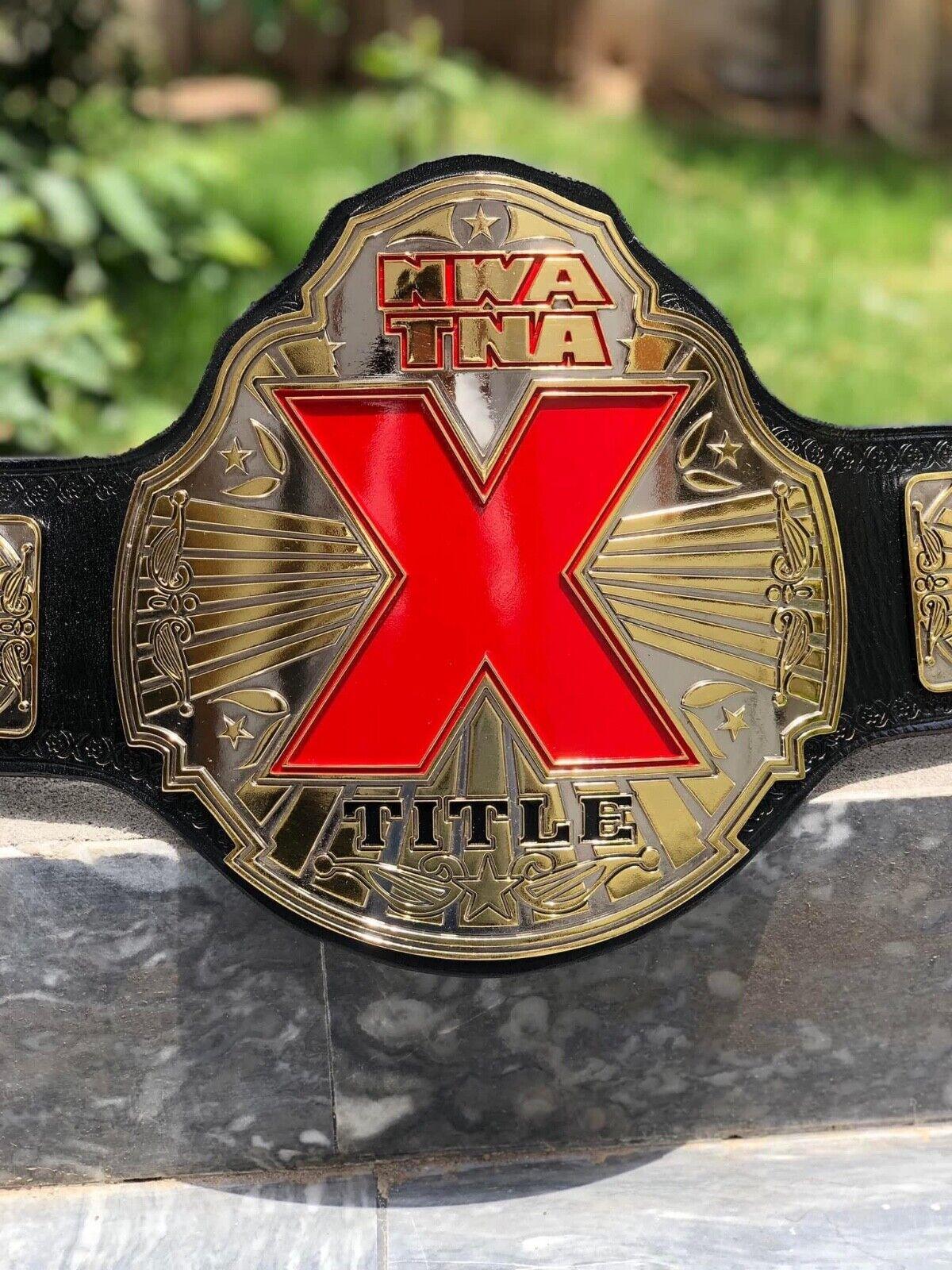 Championship Belt CNC-Machined NWA TNA X Replica