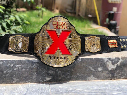 Championship Belt CNC-Machined NWA TNA X Replica