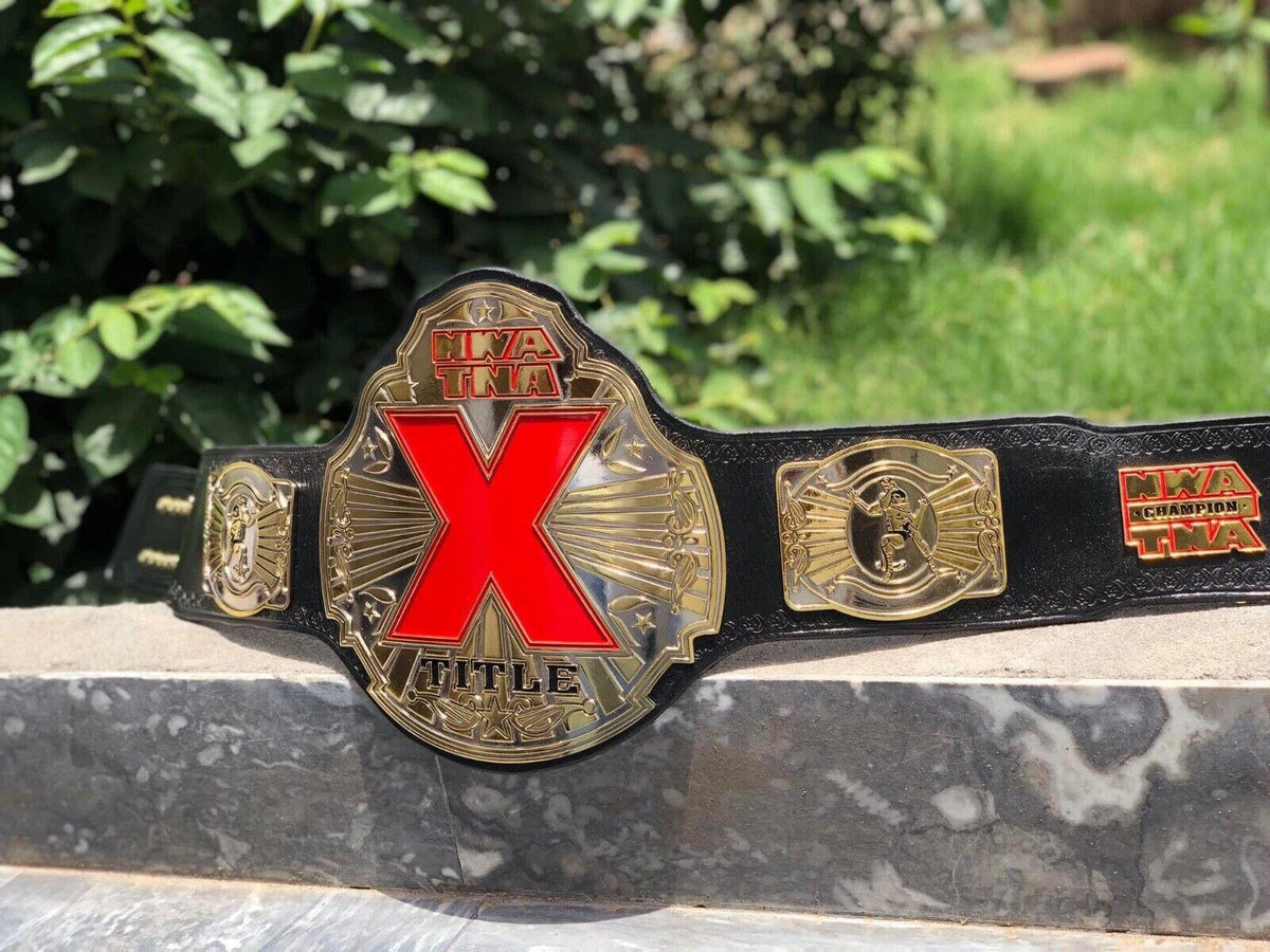 Championship Belt CNC-Machined NWA TNA X Replica