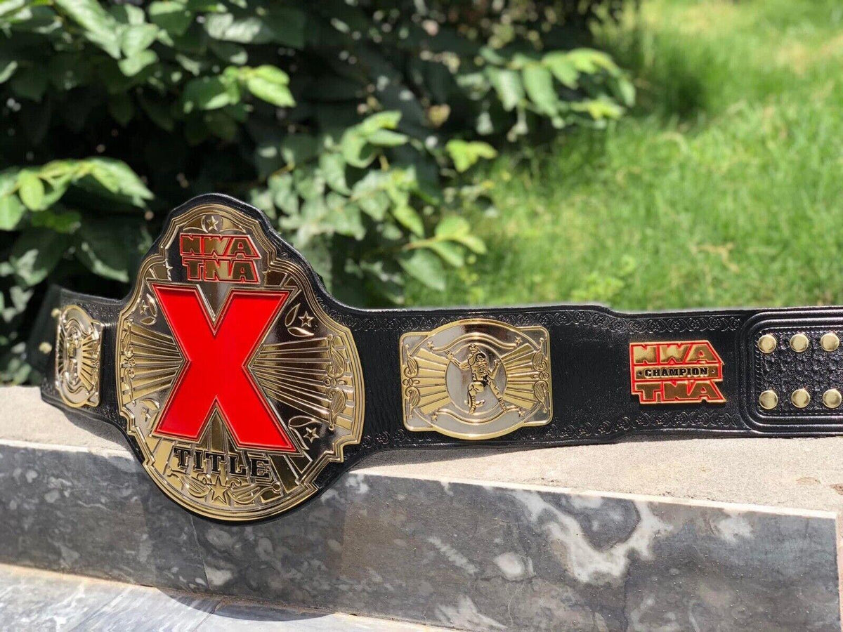 Championship Belt CNC-Machined NWA TNA X Replica