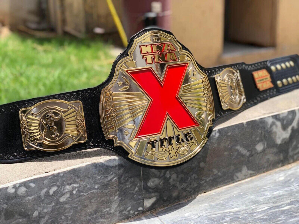 Championship Belt CNC-Machined NWA TNA X Replica