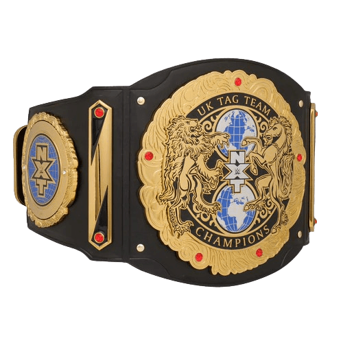 NXT United Kingdom Tag Team Wrestling Championship Title Belt