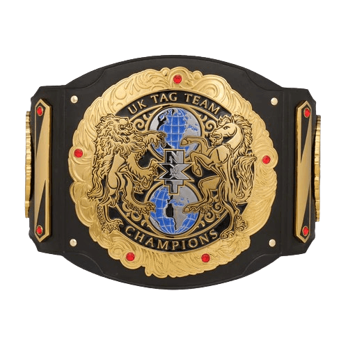 NXT United Kingdom Tag Team Wrestling Championship Title Belt