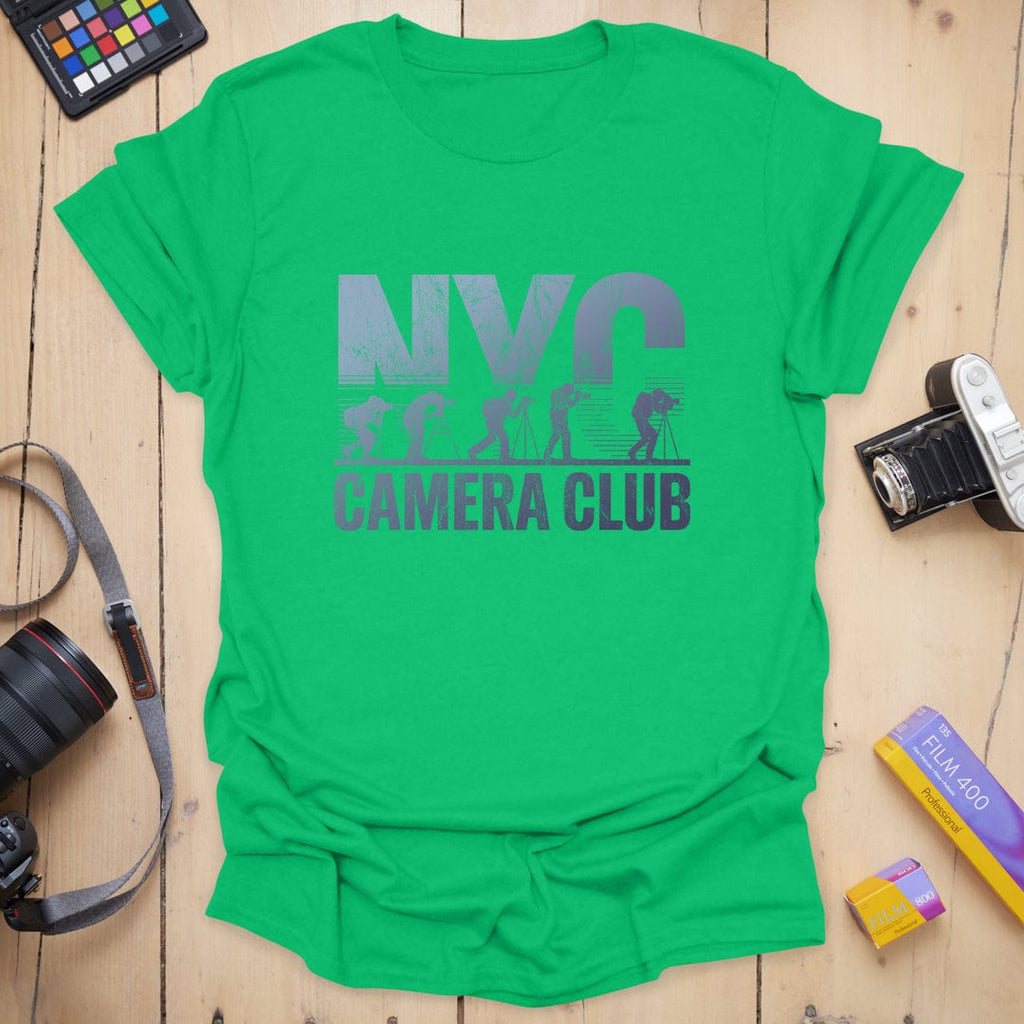 T-Shirt With Vintage NYC Camera Club Design