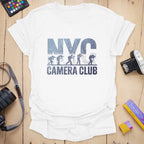 T-Shirt With Vintage NYC Camera Club Design