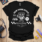 T-Shirt With New York Icons and City Style
