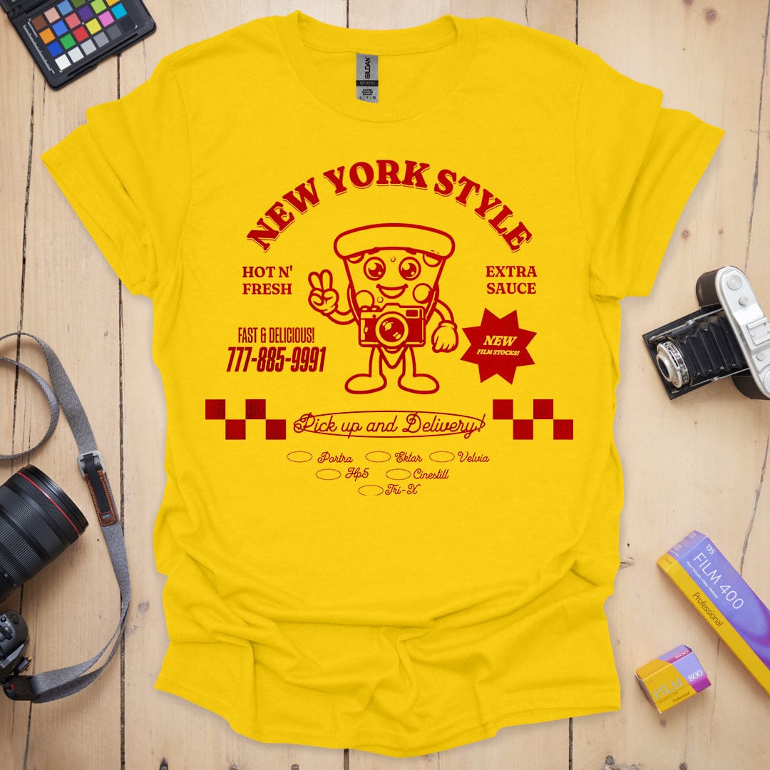 T-Shirt With New York Icons and City Style