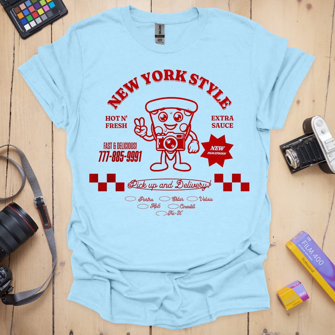 T-Shirt With New York Icons and City Style