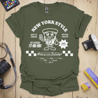 T-Shirt With New York Icons and City Style